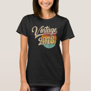 10 Years Old Vintage 2013  10th Birthday T-Shirt