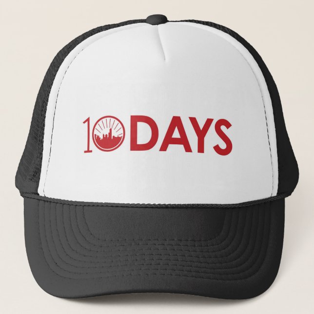 10Days_Logo.Transparent-01 Trucker Hat (Front)
