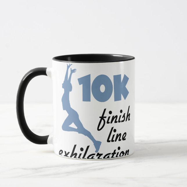 10K Blue Finish Line Mug (Left)