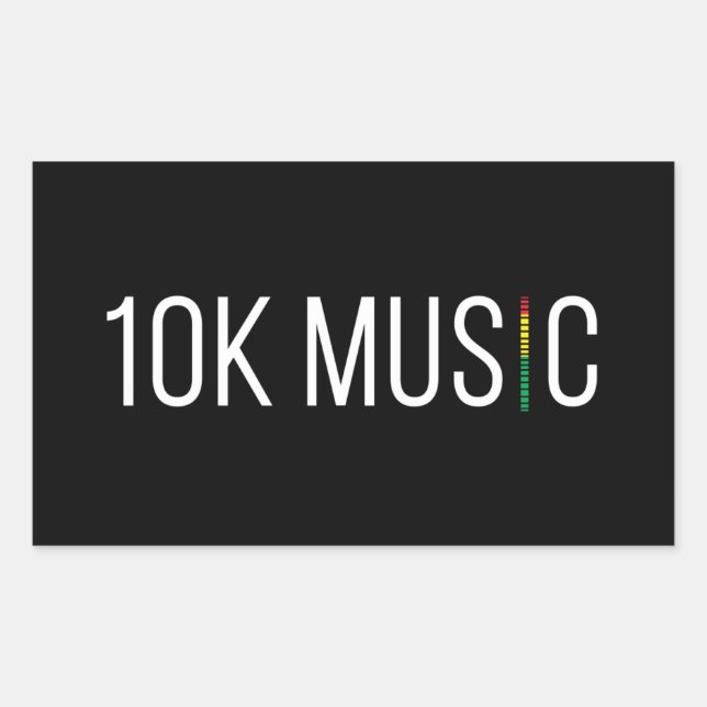10K Music Sticker (Front)