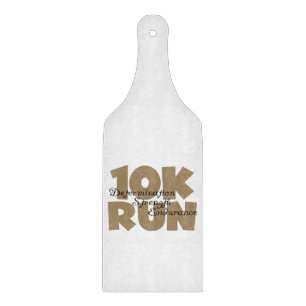 10K Run Tan Sports Running Cutting Board
