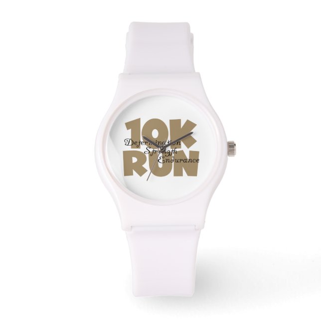 10K Run Tan Sports Running Watch (Front)