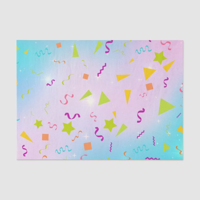 10lb Tissue Paper, confetti  Paper (Front)