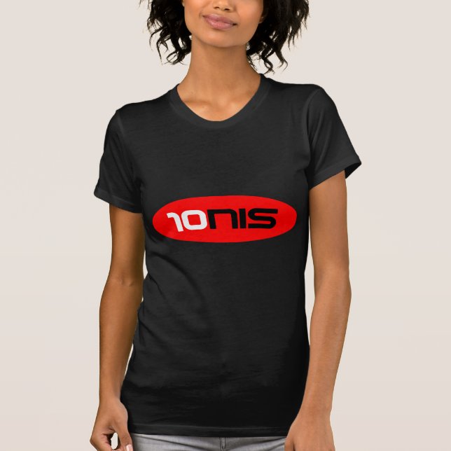 10NIS Tennis Red T-Shirt (Front)