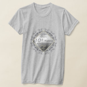 10th,11,20,25th,70th Wedding Anniversary T-Shirt
