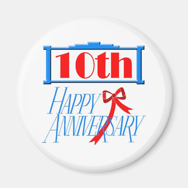 10th anniversary 2 magnet (Front)