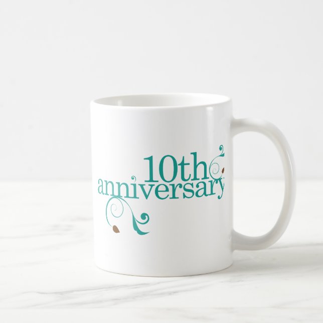 10th Anniversary Coffee Mug (Right)
