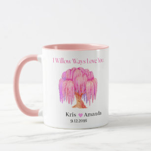 10th Anniversary Willow Tree Gift Coffee Mug