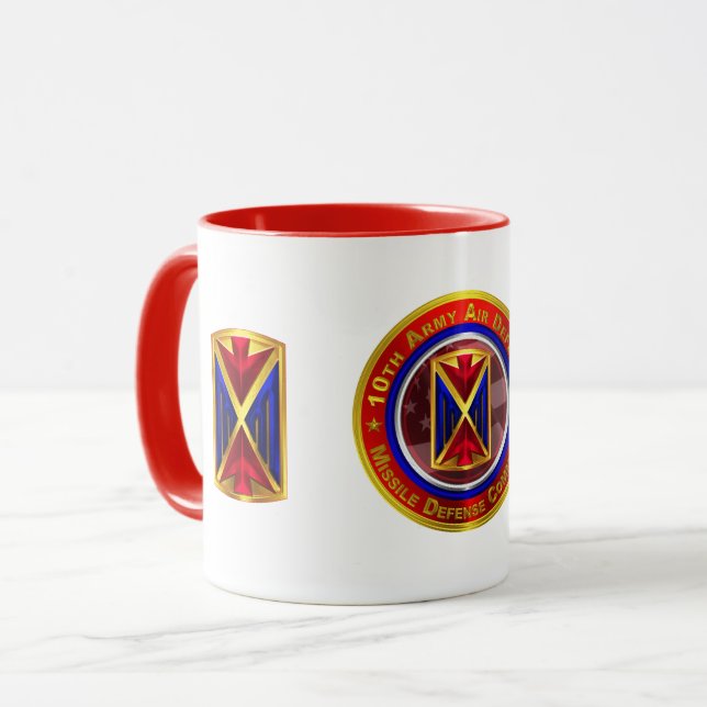10th Army Air and Missile Defence Command Mug (Front Left)