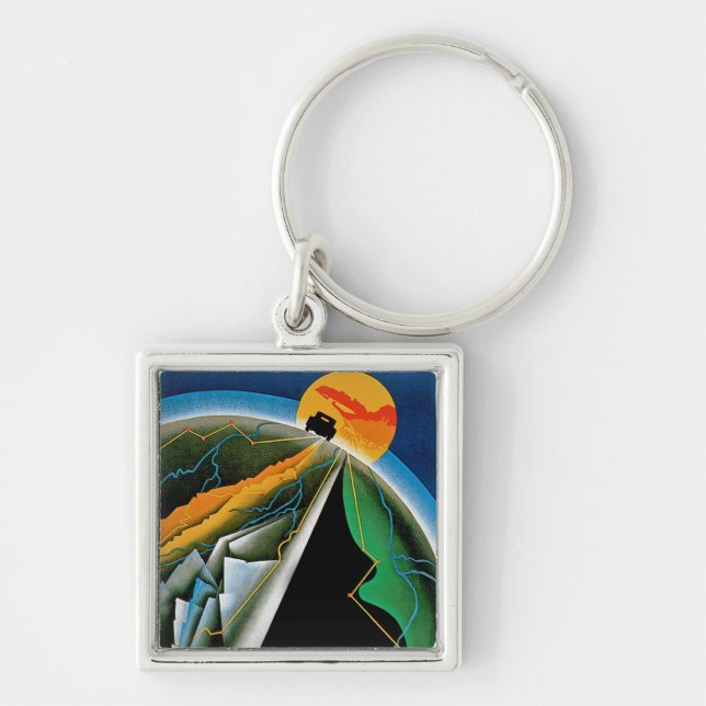 10th Automobile Rally de Monte Carlo Key Ring (Front)