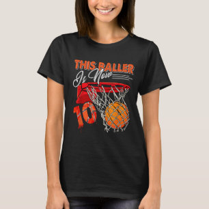 10th Birthday Basball T-Shirt