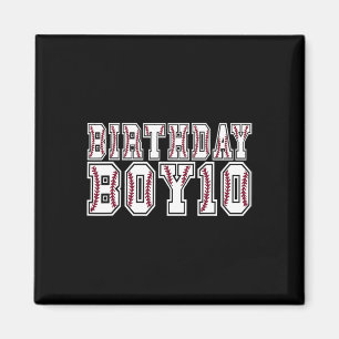 10th Birthday Boy 10 Years Old Sell Theme Lover Pa Magnet