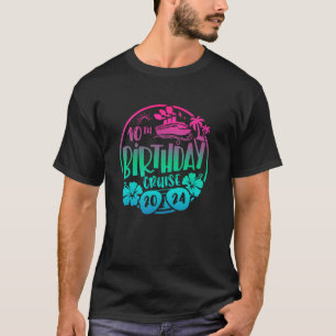10th Birthday Cruise 2024 Vacation Squad Trip Matc T-Shirt