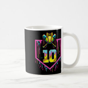 10th Birthday Girl Ice Cream Softll Drip Coquette Coffee Mug