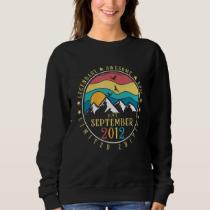 10th Birthday Legendary Epic Awesome Since Septemb Sweatshirt