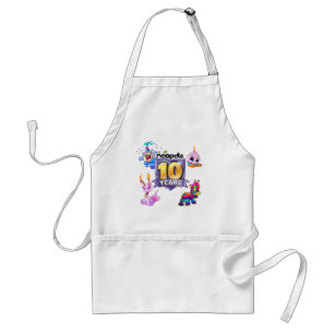 10th Birthday Logo Standard Apron