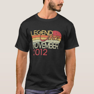 10Th Birthday My 10 Years Old Legend Since Novembe T-Shirt