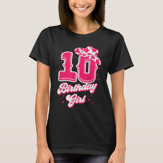 10th Birthday Outfit Girl 10 Year Old Rodeo Wester T-Shirt