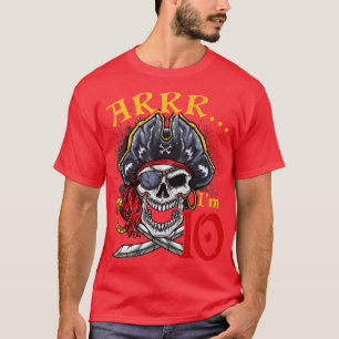 10th Birthday Pirate Ten T-Shirt