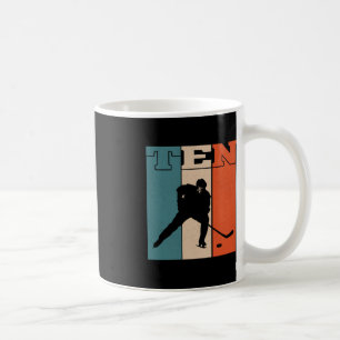 10th Birthday Retro Ice Hockey 10 Years Old Boy Gi Coffee Mug