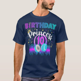 10th Birthday Rockstar Theme Music Party Karaoke G T-Shirt