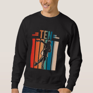 10th Birthday Roller Skating Celebration Lifestyle Sweatshirt
