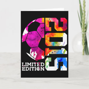 10th Birthday Soccer Limited Edition 2015 Card