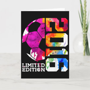 10th Birthday Soccer Limited Edition 2016 Card