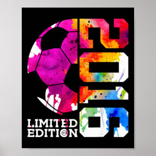 10th Birthday Soccer Limited Edition 2016  Poster