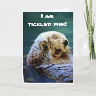 **10th BIRTHDAY** WOW "DOUBLE DIGITS" SAYS OTTER Card