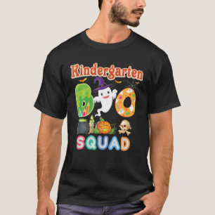 10Th Grade Boo Squad Team Crew Ghost Tenth Teacher T-Shirt