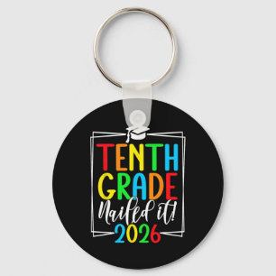 10th Grade Grad 2026 Sophomore Grad Key Ring