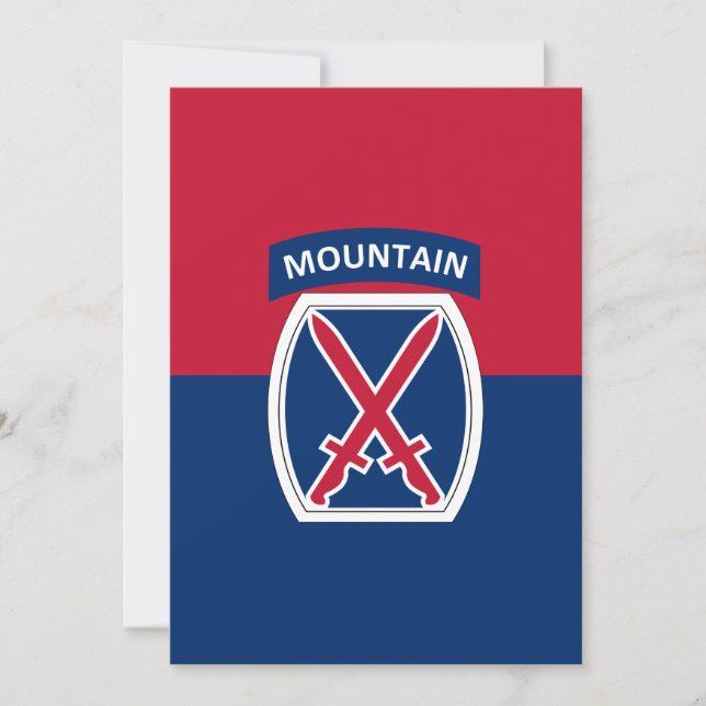 10th Mountain Division (Front)