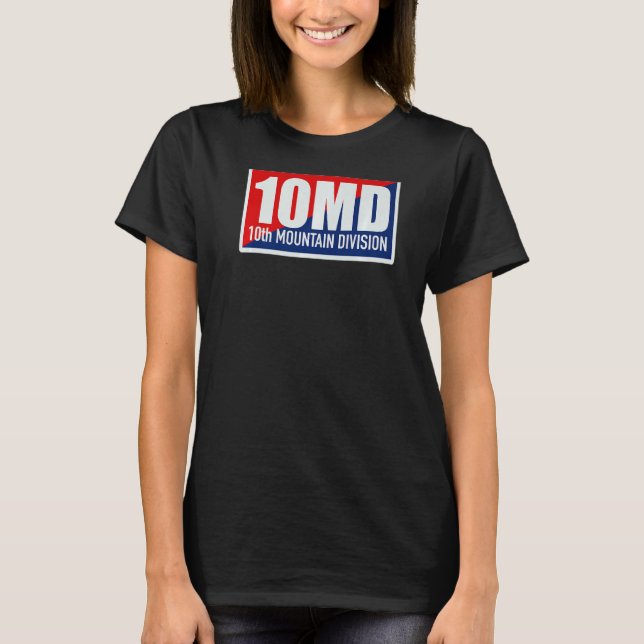10th Mountain Division  1 T-Shirt (Front)