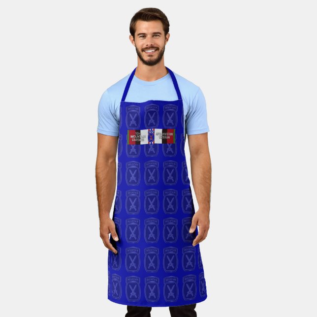 10th Mountain Division Afghanistan Veteran Apron (Worn)