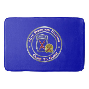 10th Mountain Division  Bath Mat