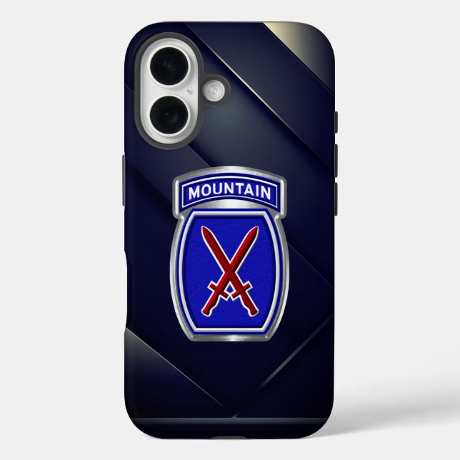 10th Mountain Division  Case-Mate iPhone Case (Back)