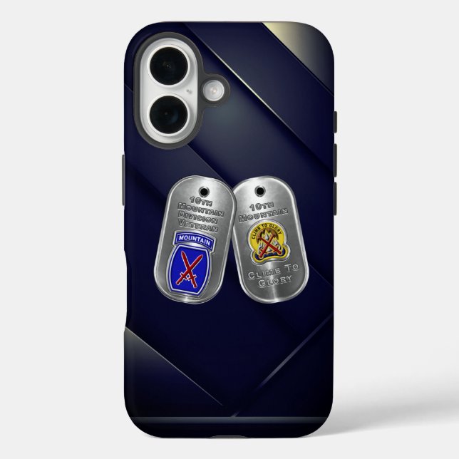 10th Mountain Division  Case-Mate iPhone Case (Back)