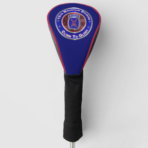 10th Mountain Division ”Climb To Glory” Golf Head Cover