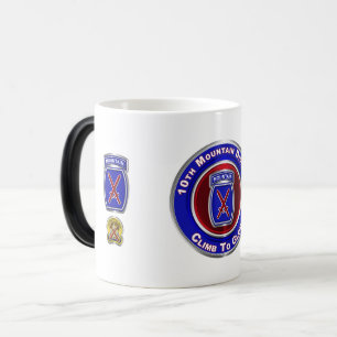 10th Mountain Division “Climb To Glory” Magic Mug