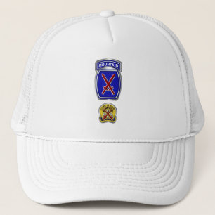 10th Mountain Division “Climb To Glory” Trucker Hat
