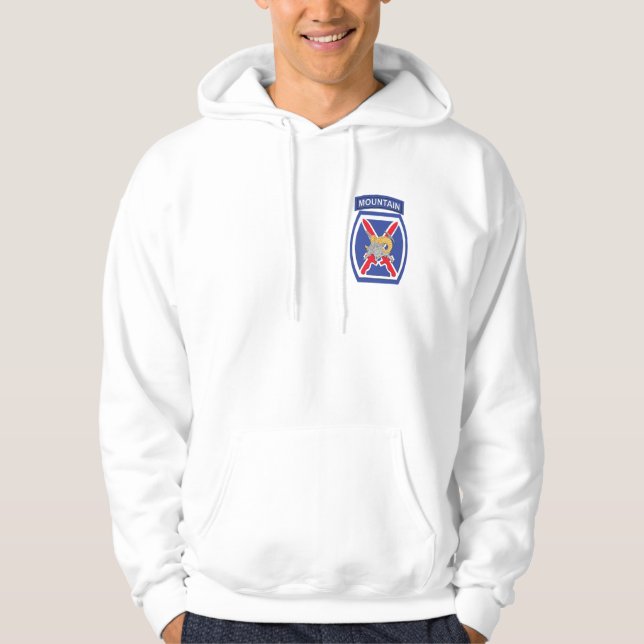 10th Mountain Division  Hoodie (Front)