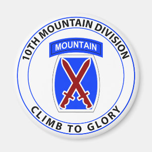 10th Mountain Division Magnet