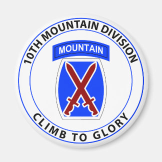 10th Mountain Division Magnet