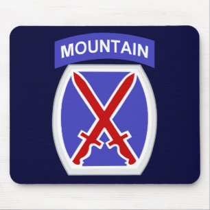 10th Mountain Division Mouse Pad