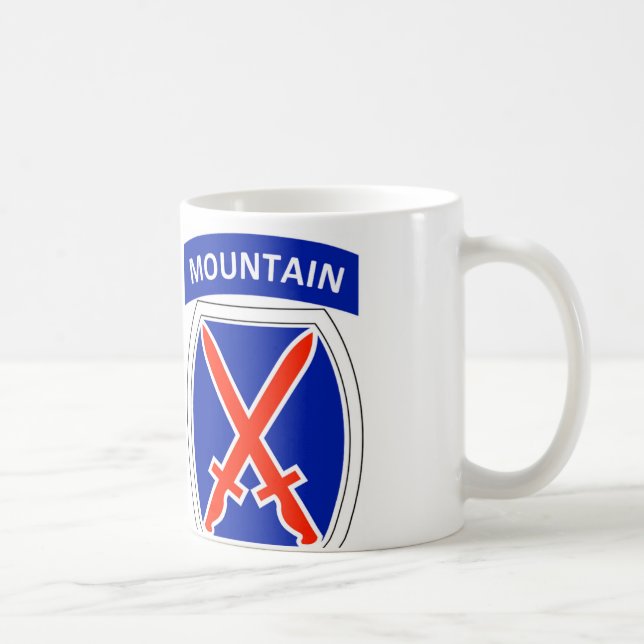 10th Mountain Division Mug (Right)