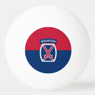 10th Mountain Division Ping Pong Ball