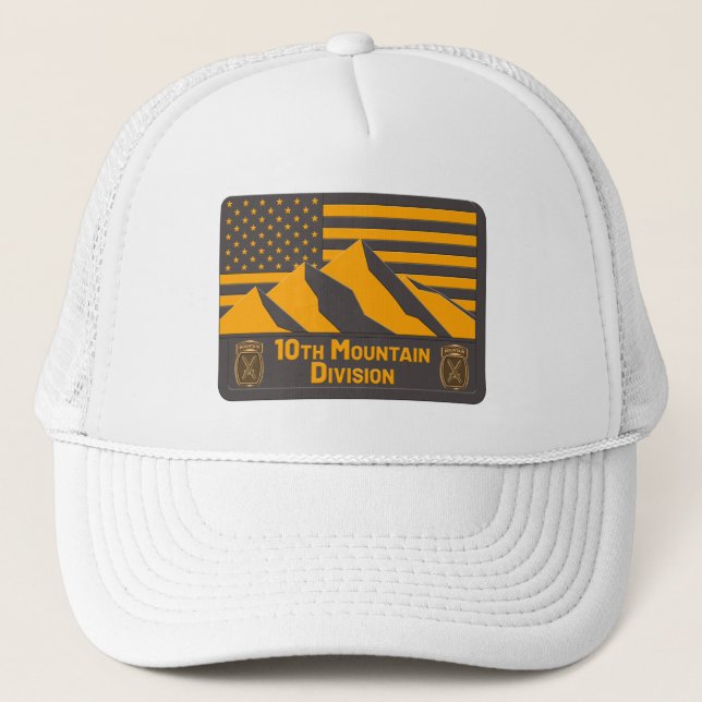 10th Mountain Division  Trucker Hat (Front)
