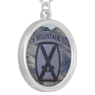 10th Mountain  Division veterans vets Necklace