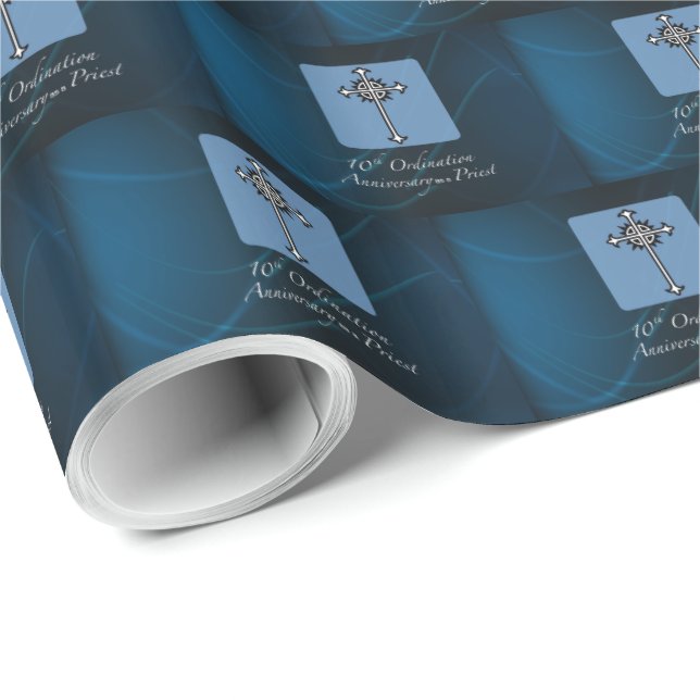 10th Ordination Anniversary of Priest Wrapping Paper (Roll Corner)
